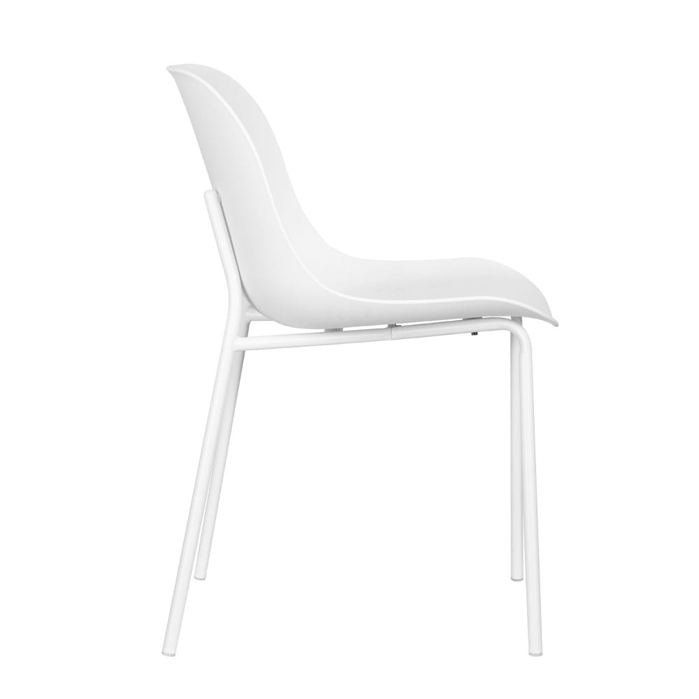 LIGNA ΚΑΡΕΚΛΑ ΛΕΥΚΟ 55.5x48x80cm