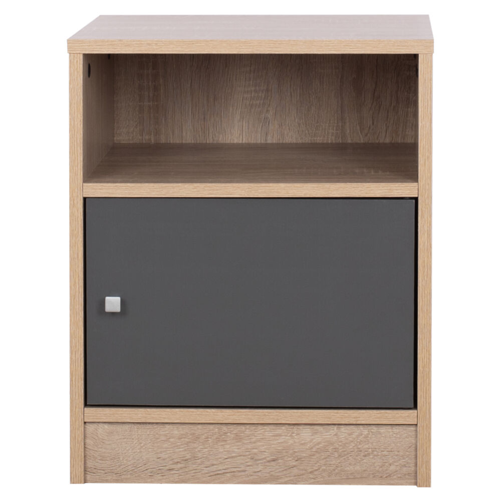 ΚΟΜΟΔΙΝΟ ΜΕΛΑΜΙΝΗΣ SONAMA-ΓΚΡΙ 40x40x50Yεκ.FB92205.04
