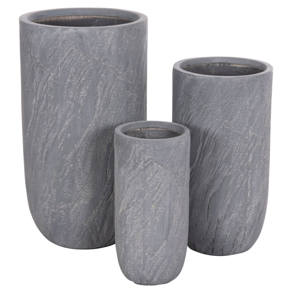 ΣΕΤ 3ΤΜΧ ΓΛΑΣΤΡΕΣ ΚΥΛΙΝΔΡΟΙ FB94720 FIBERCLAY-ΧΡΩΜΑ CEMENT Φ44x79Υεκ