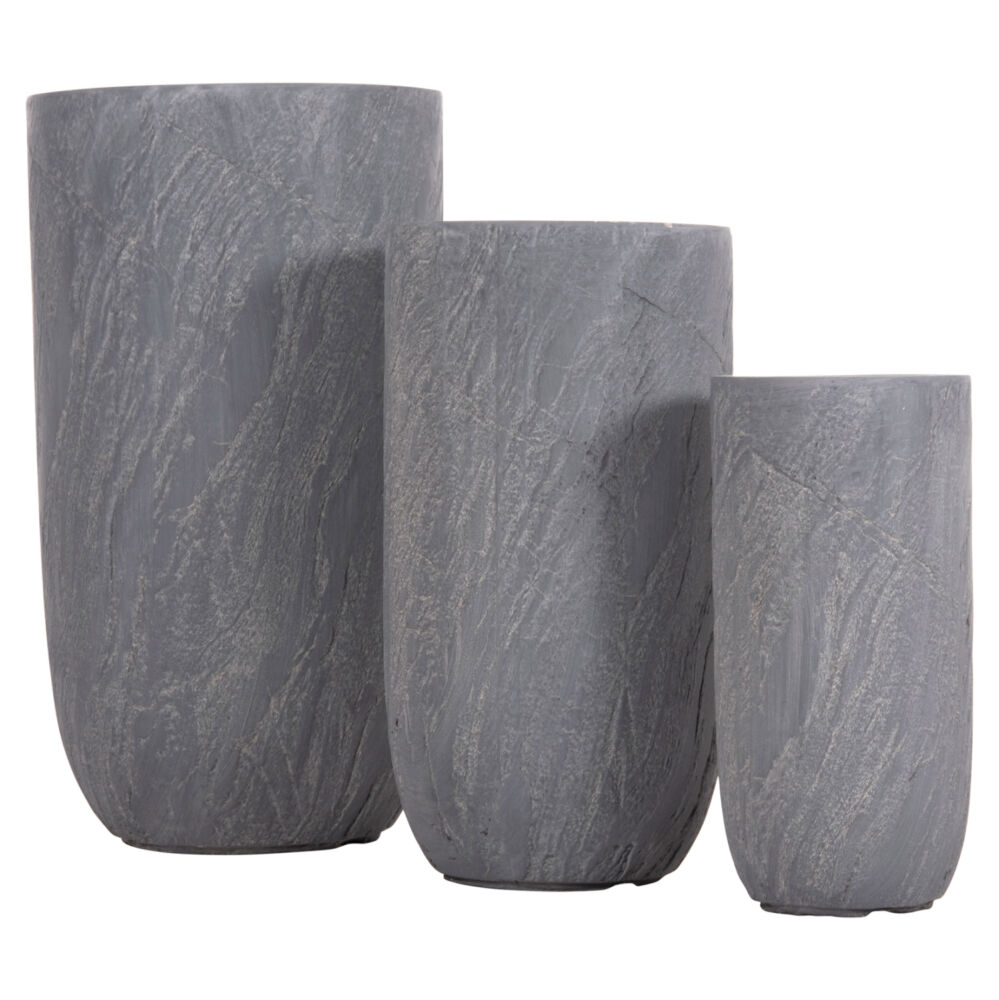 ΣΕΤ 3ΤΜΧ ΓΛΑΣΤΡΕΣ ΚΥΛΙΝΔΡΟΙ FB94720 FIBERCLAY-ΧΡΩΜΑ CEMENT Φ44x79Υεκ