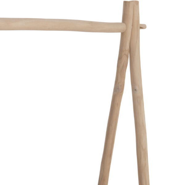 ΕΠΙΠΛΟ ΕΙΣΟΔΟΥ FB99911 ΚΛΑΔΙΑ ΞΥΛΟΥ TEAK-ΦΥΣΙΚΟ 130,5x53x152Υεκ.