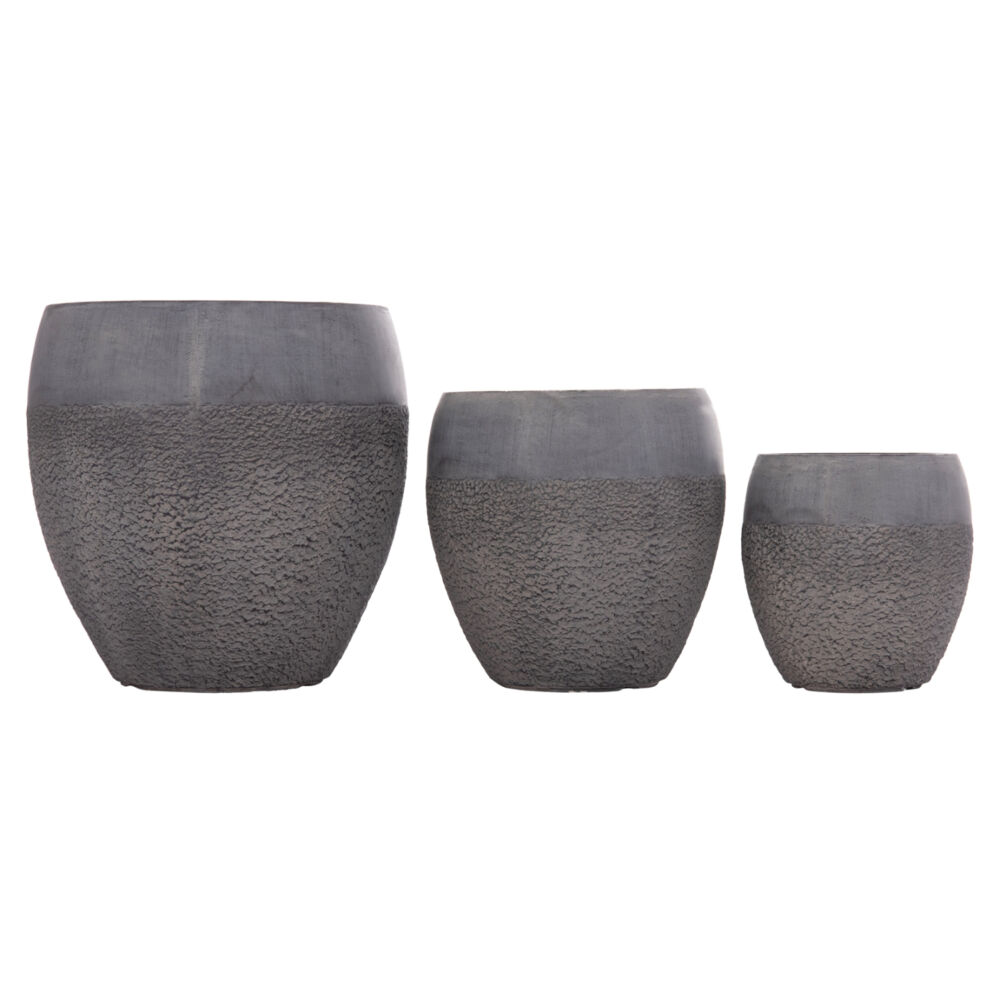 ΣΕΤ 3ΤΜΧ ΓΛΑΣΤΡΕΣ FB94725 FIBERCLAY-ΣΕ ΣΚΟΥΡΟ CEMENT ΧΡΩΜΑ Φ55x54Υεκ