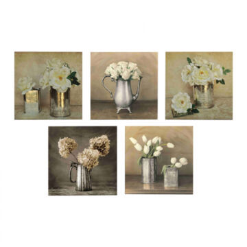 pinakas-pentaptycho-mdf-romantic-flowers