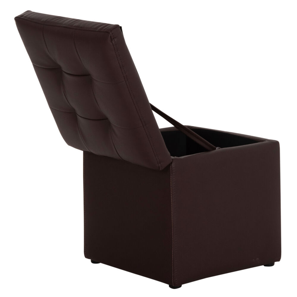 ΣΚΑΜΠΩ ΜΕ ΑΠΟΘΗΚΕΥΤΙΚΟ ΧΩΡΟ PU ΚΑΦΕ FB9224.03--38x38x36.5Υεκ.