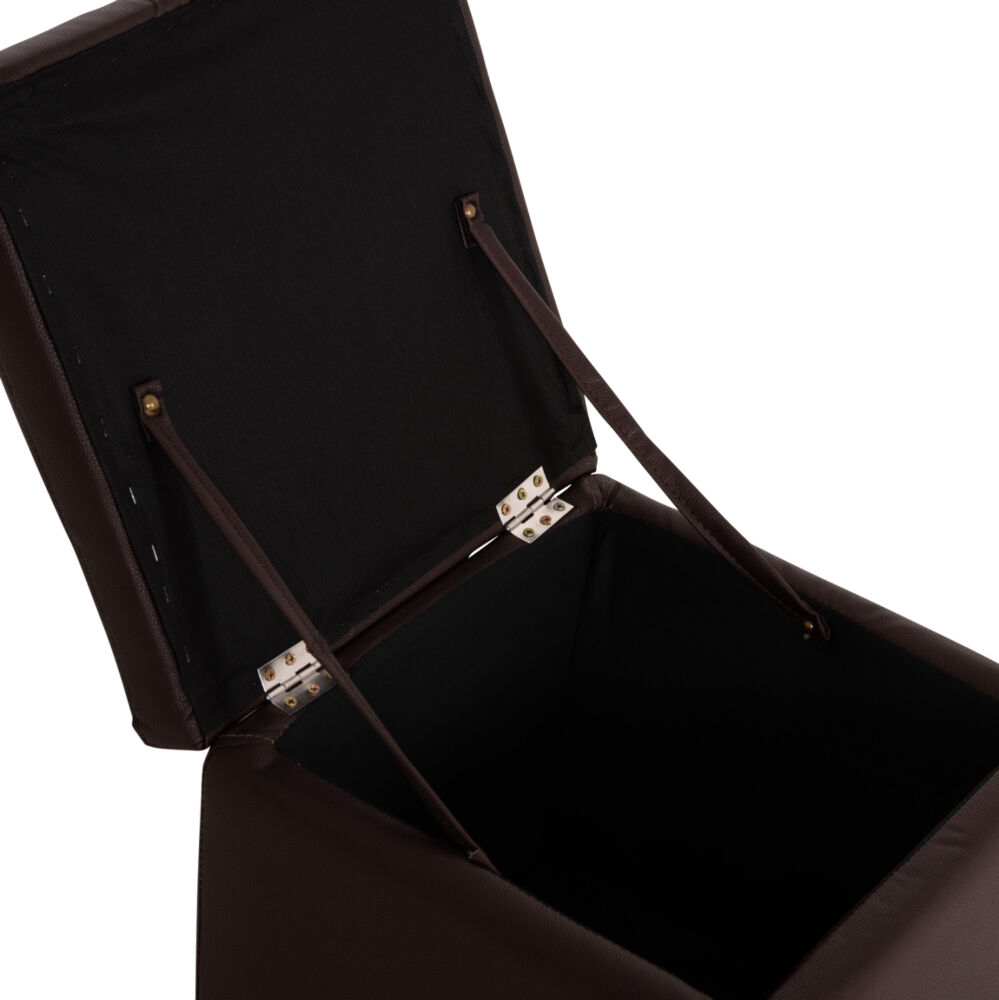 ΣΚΑΜΠΩ ΜΕ ΑΠΟΘΗΚΕΥΤΙΚΟ ΧΩΡΟ PU ΚΑΦΕ FB9224.03--38x38x36.5Υεκ.