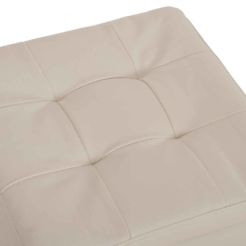 ΣΚΑΜΠΟ FB9224.02 PU ΜΕ ΑΠΟΘΗΚΕΥΤΙΚΟ ΧΩΡΟ- ΛΕΥΚΟ 38x38x36,5Υεκ.