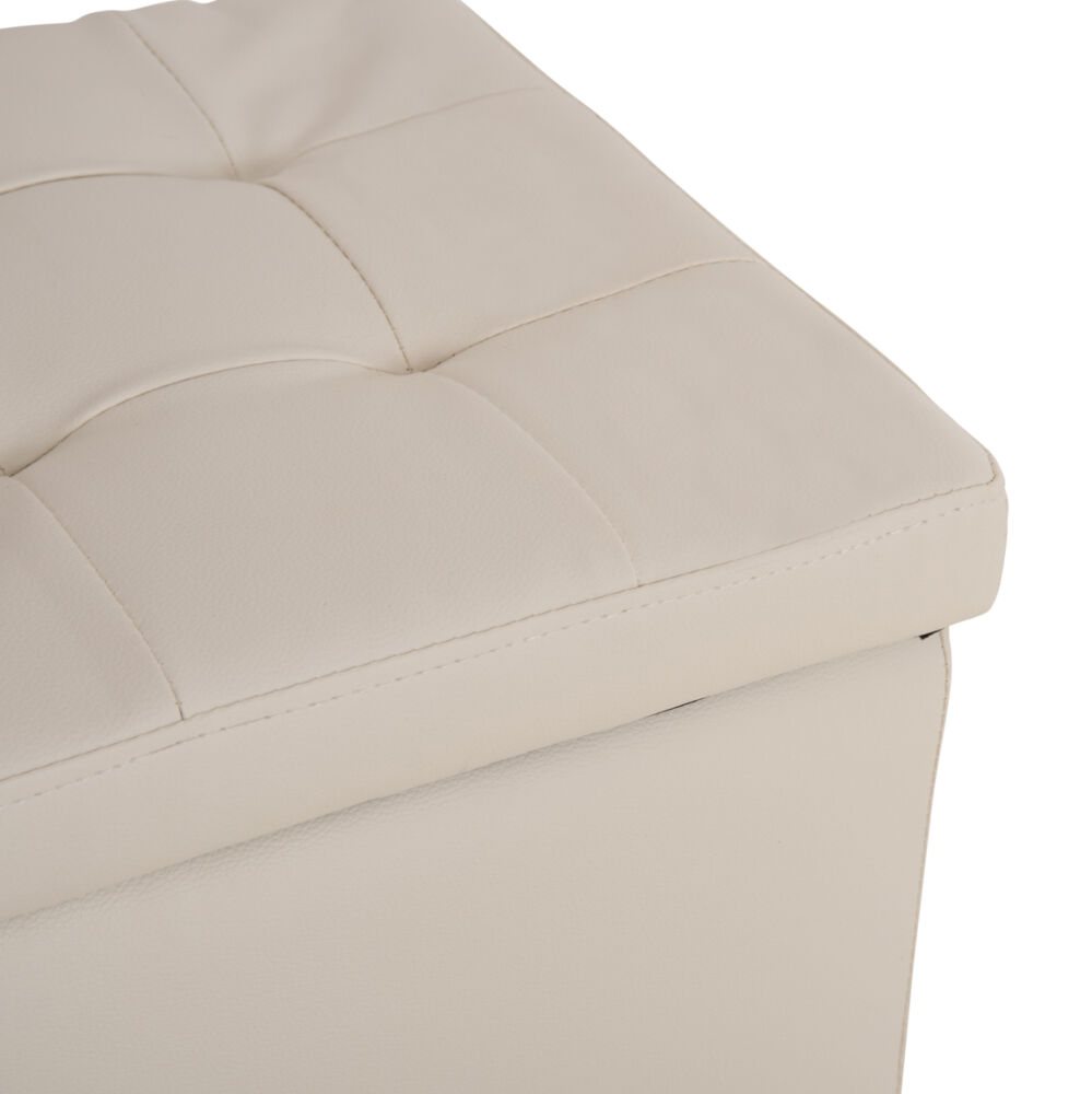 ΣΚΑΜΠΟ FB9224.02 PU ΜΕ ΑΠΟΘΗΚΕΥΤΙΚΟ ΧΩΡΟ- ΛΕΥΚΟ 38x38x36,5Υεκ.