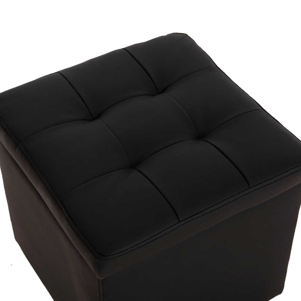 ΣΚΑΜΠΩ ΜΕ ΑΠΟΘΗΚΕΥΤΙΚΟ ΧΩΡΟ PU ΜΑΥΡΟ FB9224.01 38x38x36.5Υεκ.