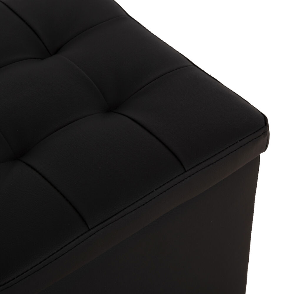 ΣΚΑΜΠΩ ΜΕ ΑΠΟΘΗΚΕΥΤΙΚΟ ΧΩΡΟ PU ΜΑΥΡΟ FB9224.01 38x38x36.5Υεκ.