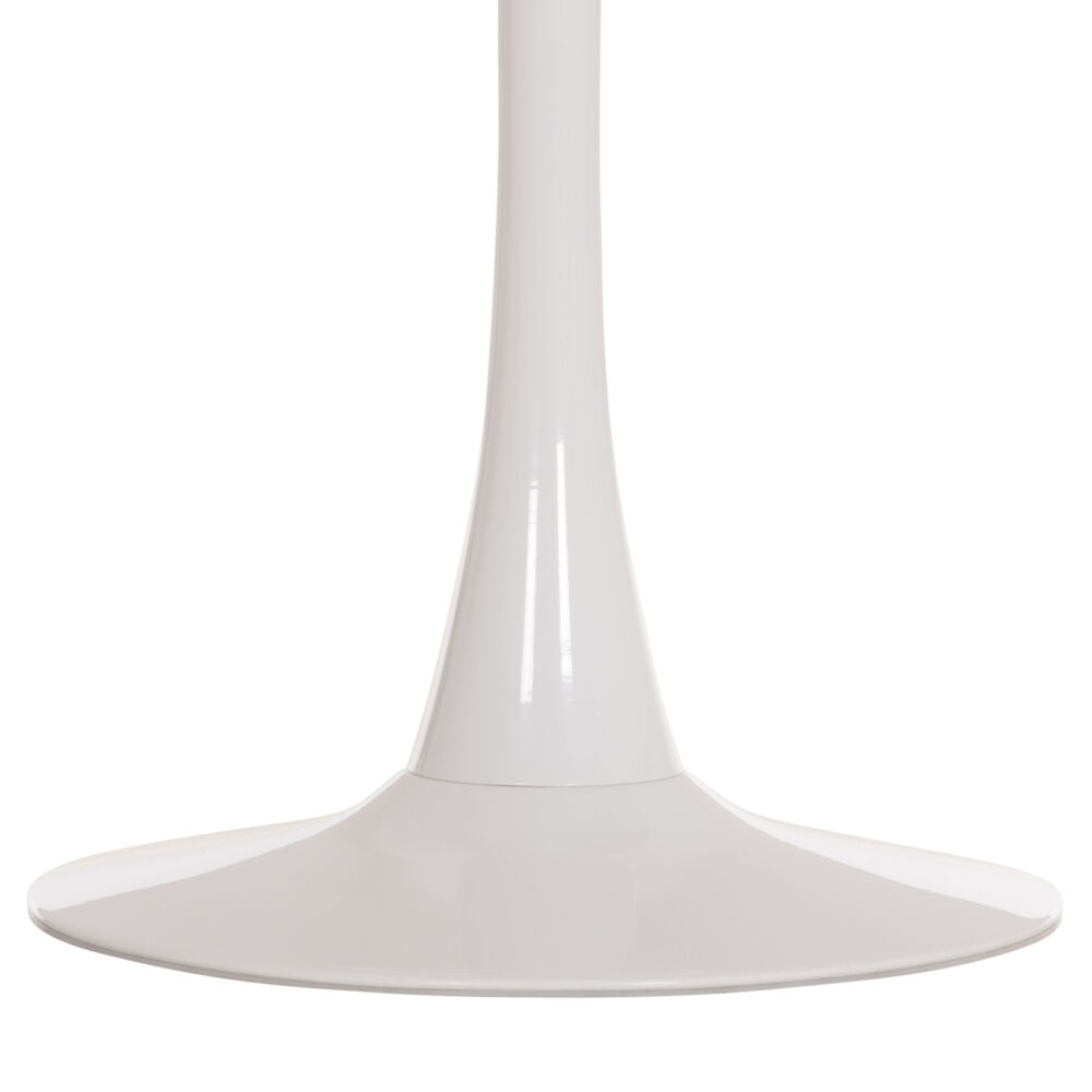 ΤΡΑΠΕΖΙ ΤΡΑΠΕΖΑΡΙΑΣ FB99421.11 ΣΤΡΟΓΓΥΛΟ WHITE MARBLE Φ90x74Υεκ.