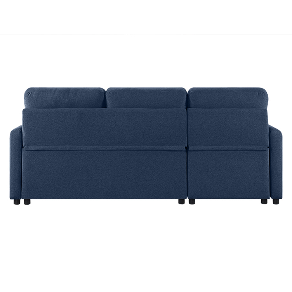 TUCAN ΚΑΝΑΠΕΣ ΚΡΕΒΑΤΙ ΓΩΝΙΑ ΑΝΑΣΤΡΕΨΙΜΗ ΜΠΛΕ 213x148x93