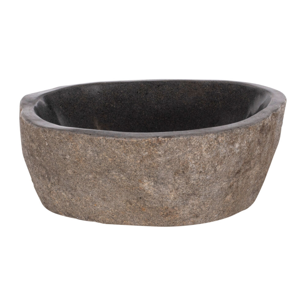 ΝΙΠΤΗΡΑΣ STONE SINK ΛΑΞΕΥΜΕΝΗ ΠΕΤΡΑ ΓΚΡΙ ΧΡΩΜΑ 40x40x20Yεκ.FB97807