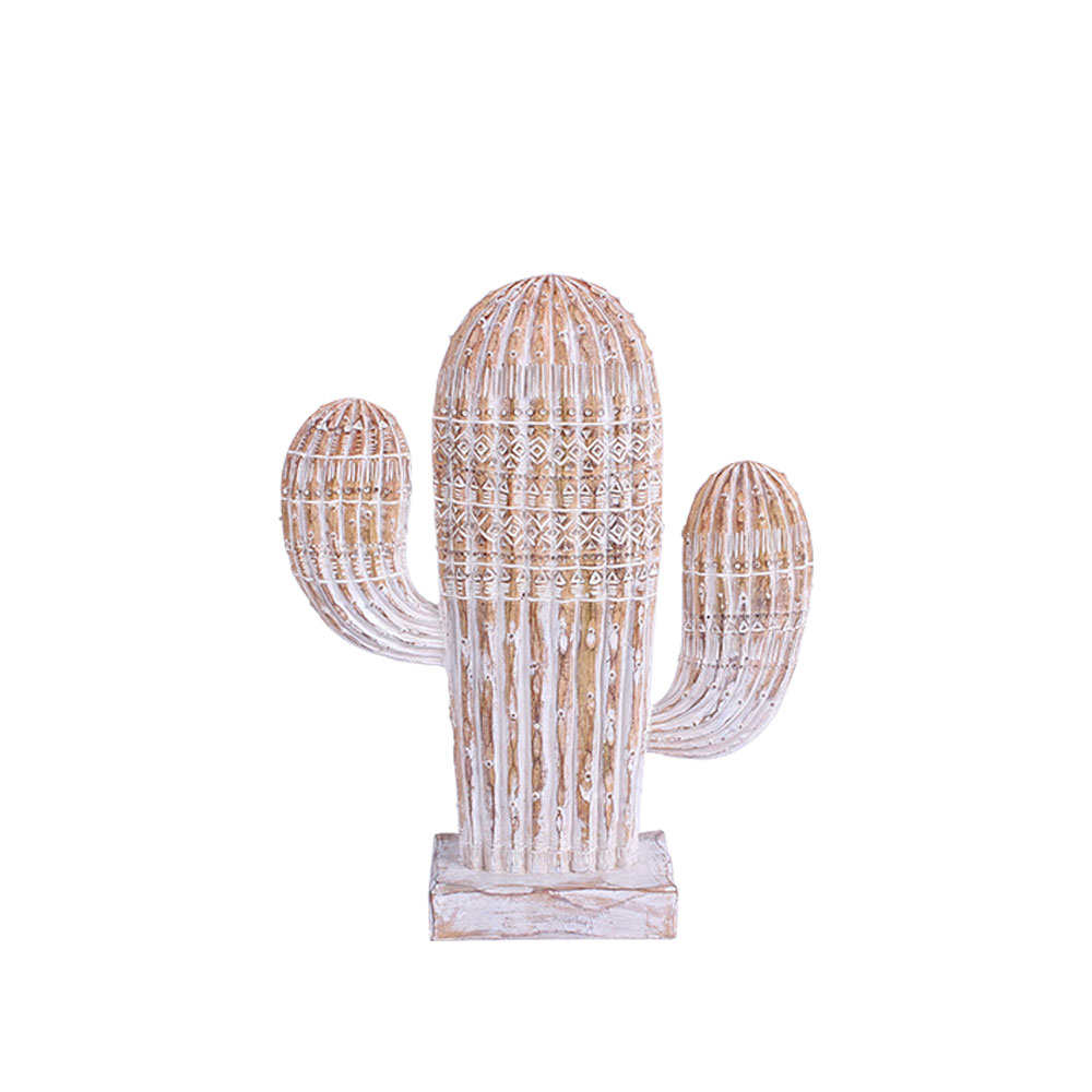 ARIANE 1 ΔΙΑΚΟΣΜΗΤΙΚΟ ΚΑΚΤΟΣ 19x6x23cm POLYRESIN ΦΥΣΙΚΟ ΛΕΥΚΟ