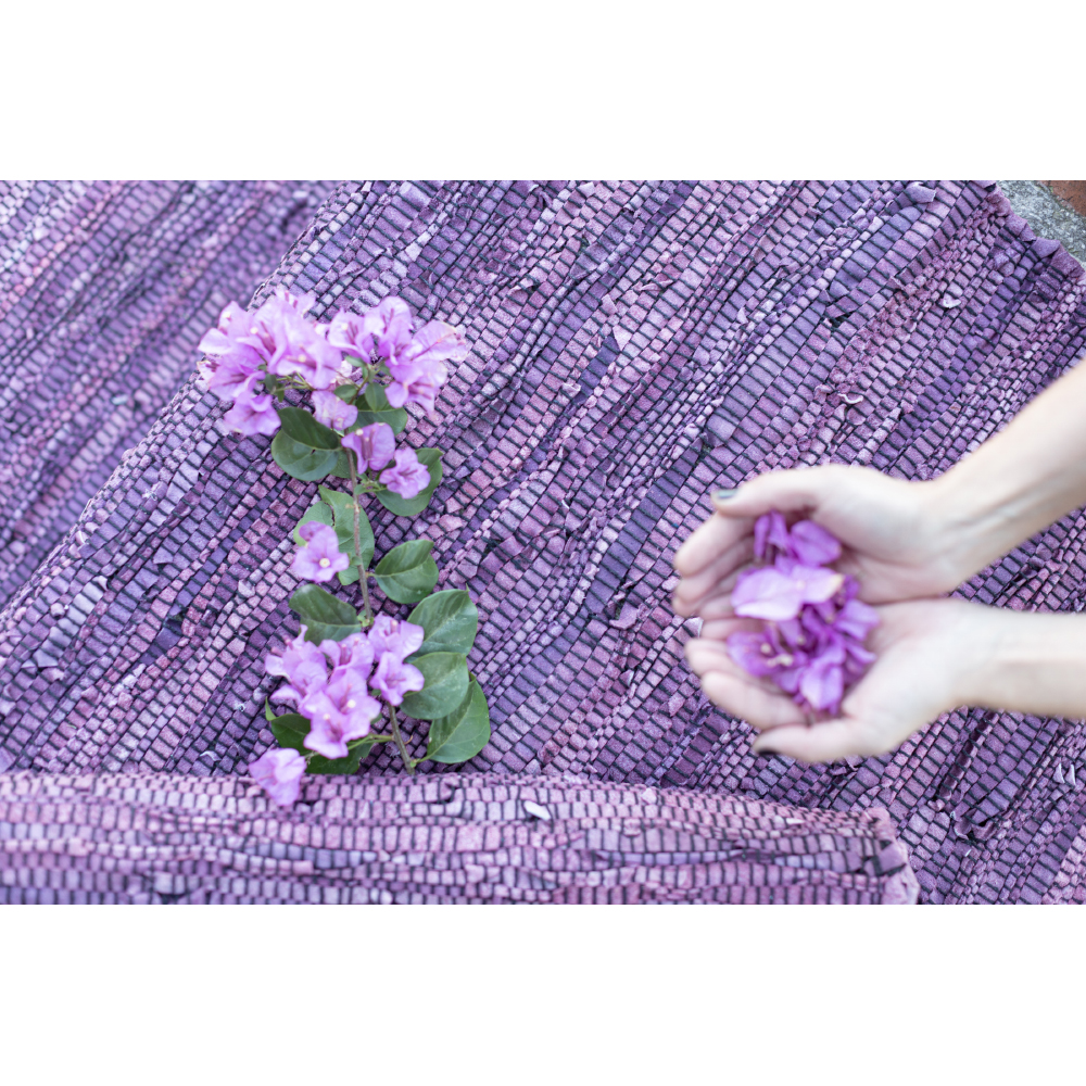 PLUM ΧΑΛΑΚΙ 60x90cm ΔΕΡΜΑ ΜΩΒ