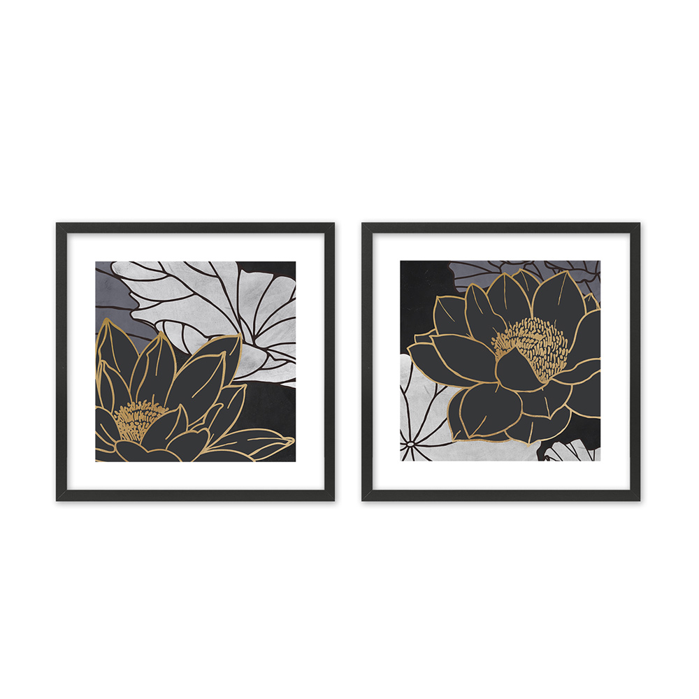 FIGERES ΠΙΝΑΚΑΣ 50x50x2cm MDF ΠΟΛΥΧΡΩΜΟ ΧΑΡΤΙ ΜΑΥΡΟ