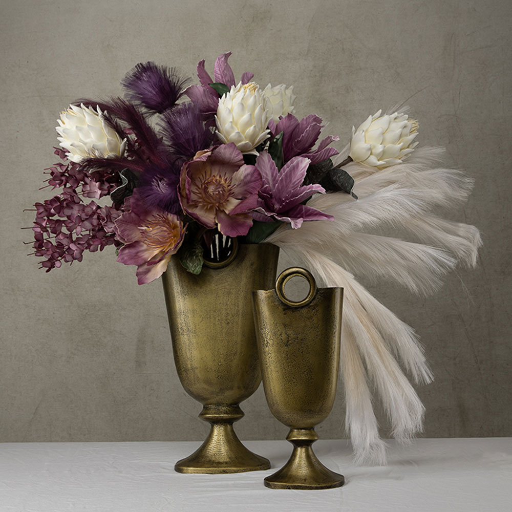 FEDER SINGLE ΚΛΑΔΙ ΤΕΧΝΗΤΟ ΜΕ ΦΤΕΡΑ 110cm POLYESTER ΛΕΥΚΟ