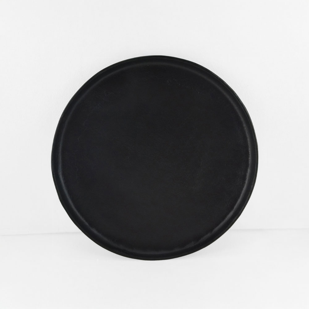 LUNA ΔΙΣΚΟΣ ΔΙΑΚΟΣΜΗΣΗΣ 36x36x2cm ΑΛΟΥΜΙΝΙΟ ΜΑΥΡΟ