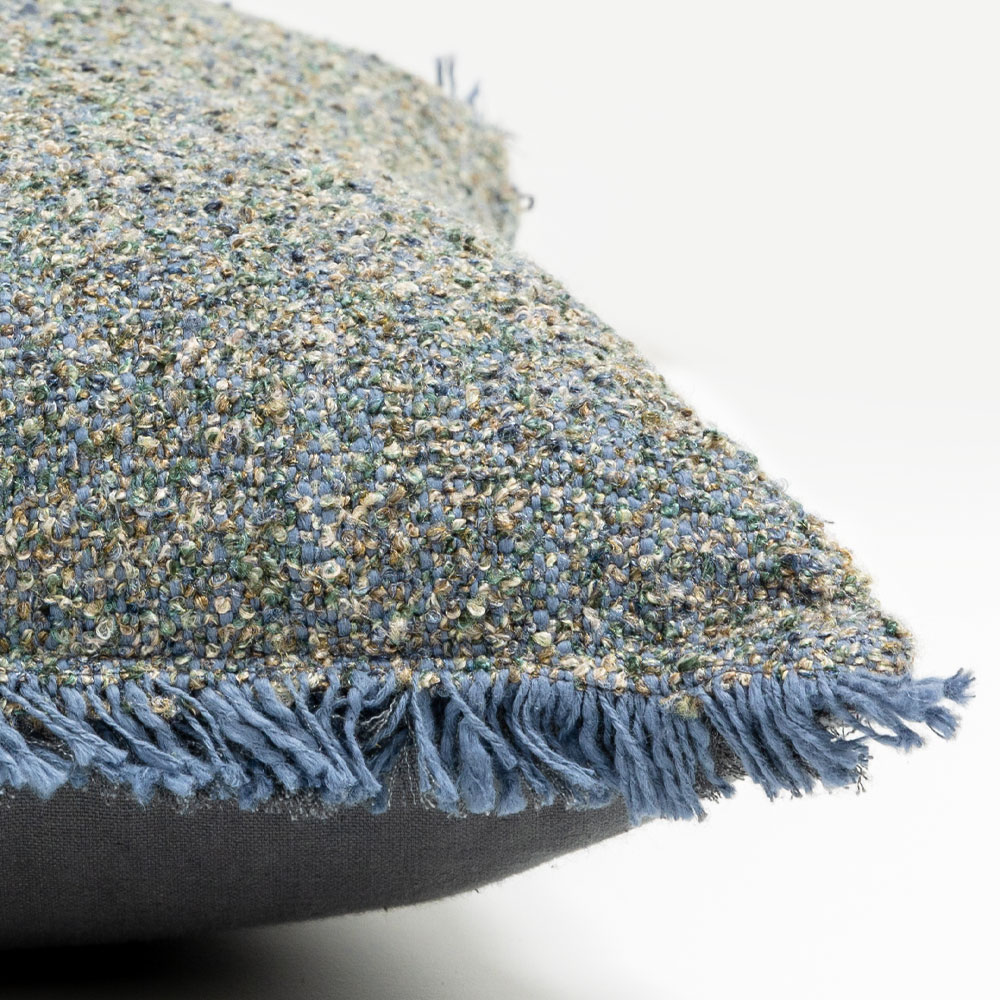 BLUING C ΔΙΑΚΟΣΜΗΤΙΚΟ ΜΑΞΙΛΑΡΙ 50x50cm ΒΑΜΒΑΚΙ ΜΠΛΕ ΒΙΣΚΟΖΗ