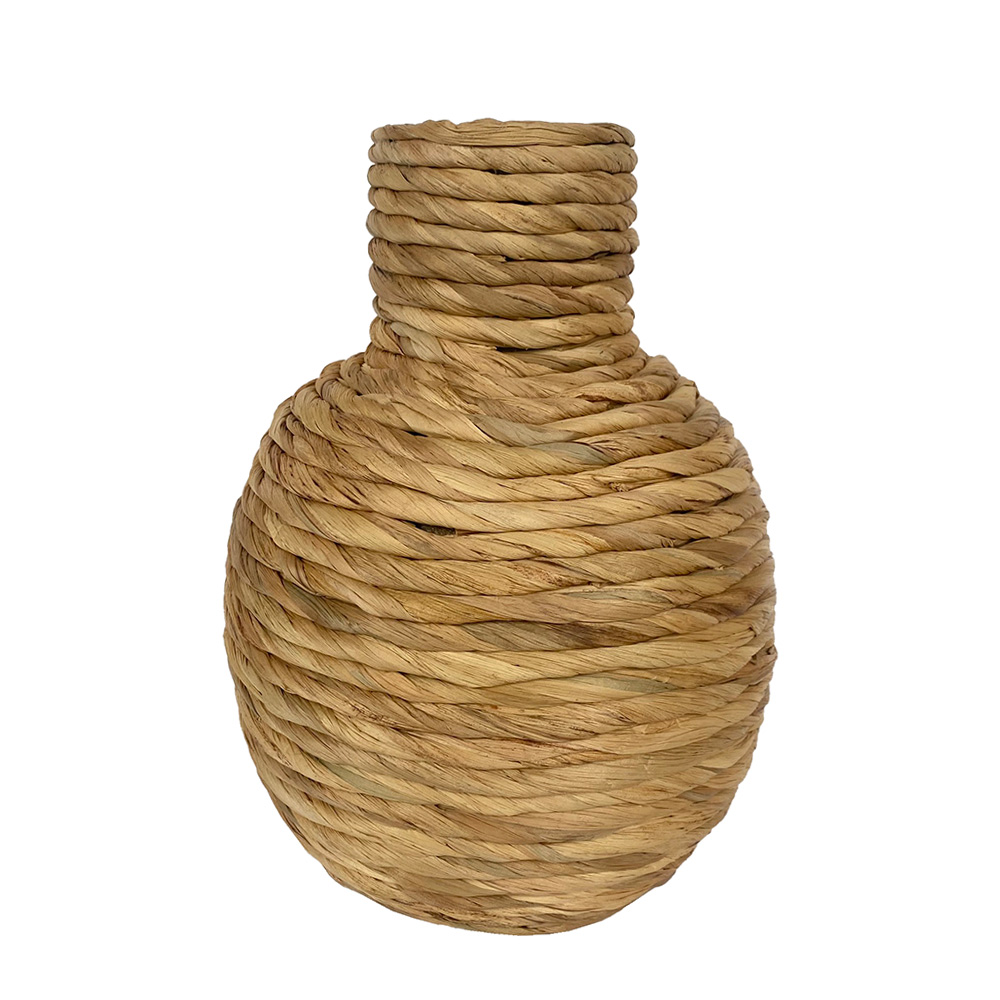 IOS ΒΑΖΟ 21x21x31cm BAMBOO ΦΥΣΙΚΟ