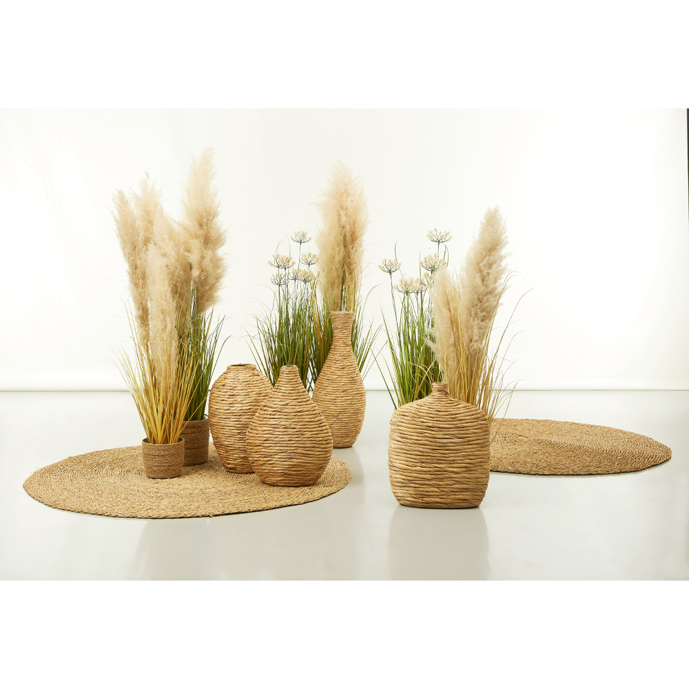 IOS ΒΑΖΟ 26x26x41cm ΥΑΚΙΝΘΟΣ ΦΥΣΙΚΟ