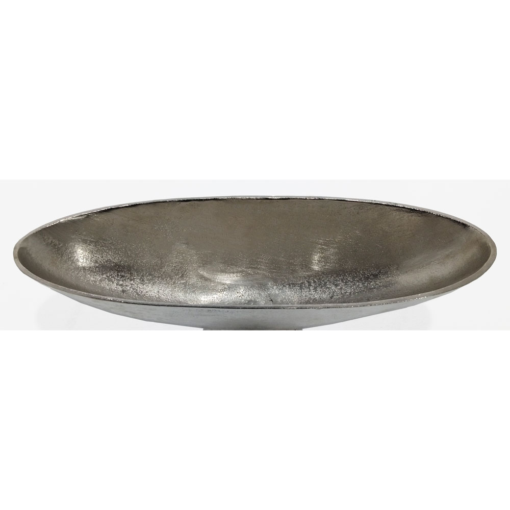 MENDO ΜΠΩΛ ΜΕ ΠΟΔΙ 46x15x20cm ΑΛΟΥΜΙΝΙΟ SILVER NICKEL