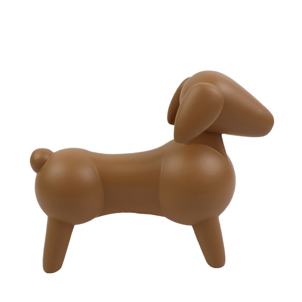 IVOR ΔΙΑΚΟΣΜΗΤΙΚΟ ΣΚΥΛΟΣ 15x6x12cm POLYRESIN TERRACOTTA