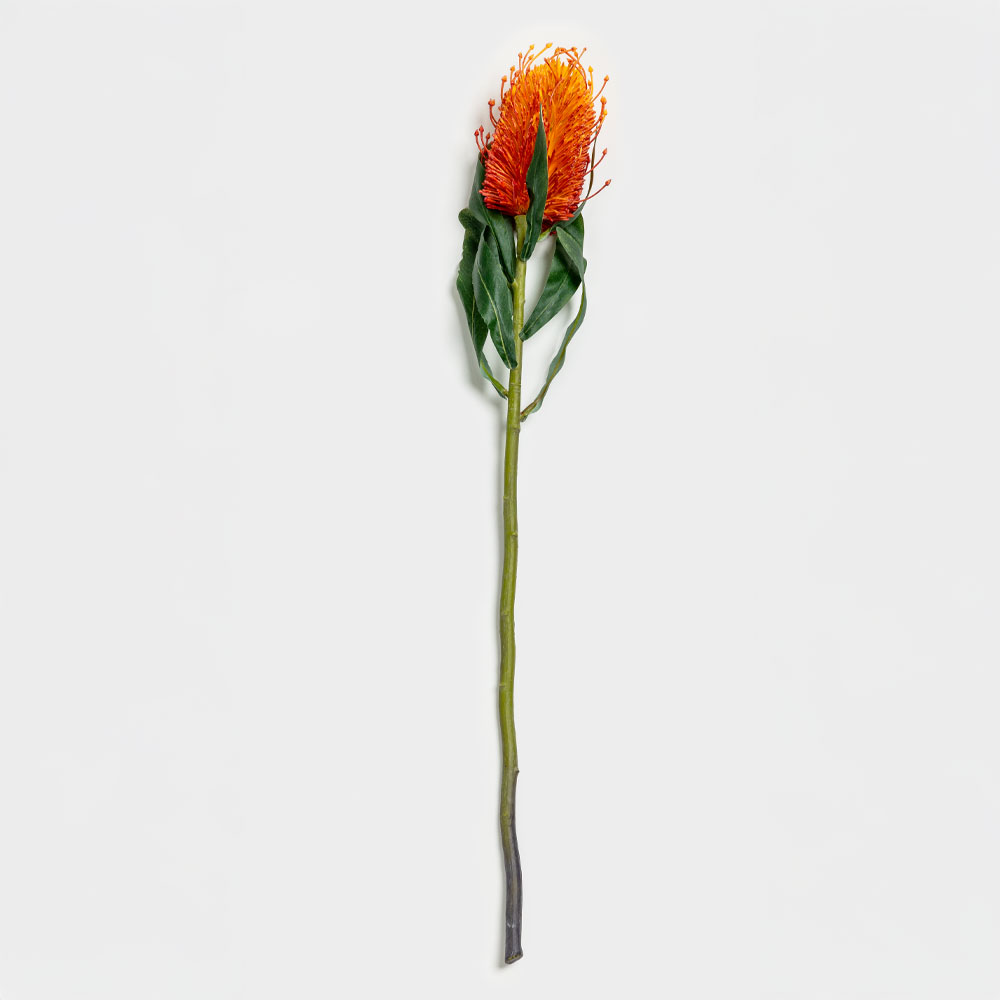 PROTEAX ΛΟΥΛΟΥΔΙ ΤΕΧΝΗΤΟ 64cm POLYESTER ΠΟΡΤΟΚΑΛΙ ΠΡΑΣΙΝΟ