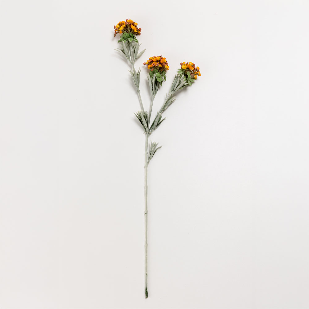 SWEET ALYSSUM ΛΟΥΛΟΥΔΙ ΤΕΧΝΗΤΟ 78cm POLYESTER ΠΟΡΤΟΚΑΛΙ ΠΡΑΣΙΝΟ