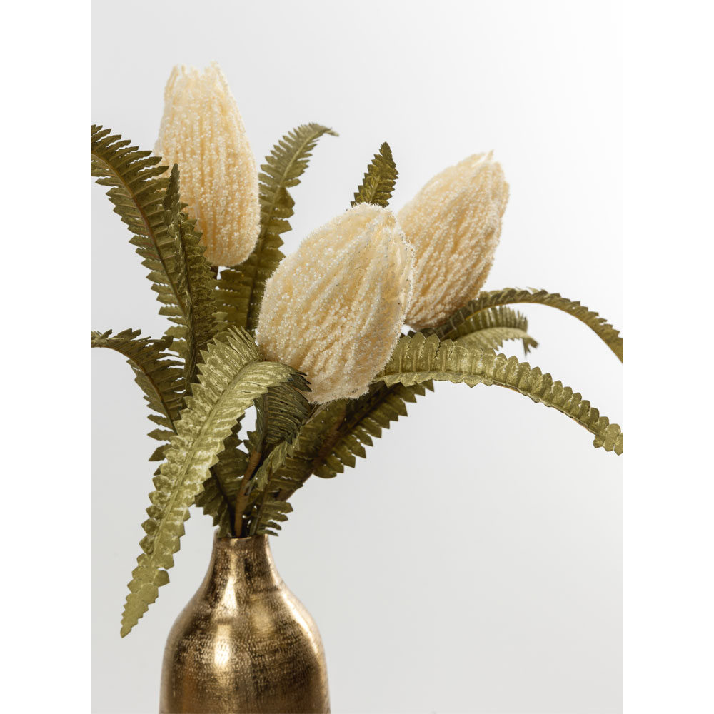 AROMA ESSENCE ΛΟΥΛΟΥΔΙ ΤΕΧΝΗΤΟ 64cm FOAM ΜΠΕΖ ΠΡΑΣΙΝΟ PVC
