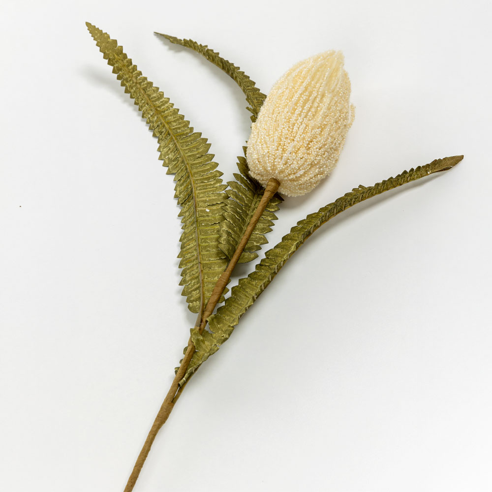 AROMA ESSENCE ΛΟΥΛΟΥΔΙ ΤΕΧΝΗΤΟ 64cm FOAM ΜΠΕΖ ΠΡΑΣΙΝΟ PVC