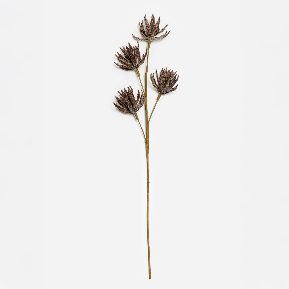 AROMA BLOSSOMS ΛΟΥΛΟΥΔΙ ΤΕΧΝΗΤΟ 65cm FOAM ΚΑΦΕ PVC