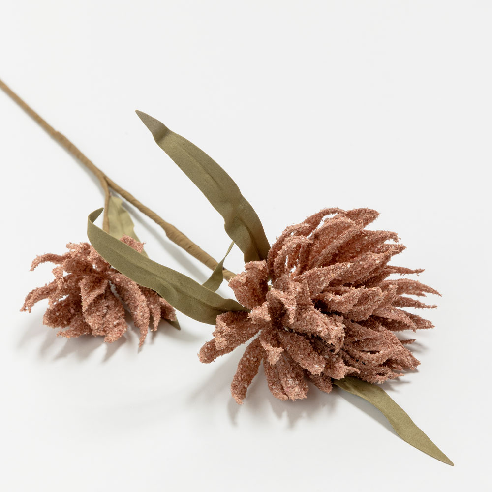 AROMA BLISS ΛΟΥΛΟΥΔΙ ΤΕΧΝΗΤΟ 57cm FOAM ΡΟΖ ΠΡΑΣΙΝΟ PVC