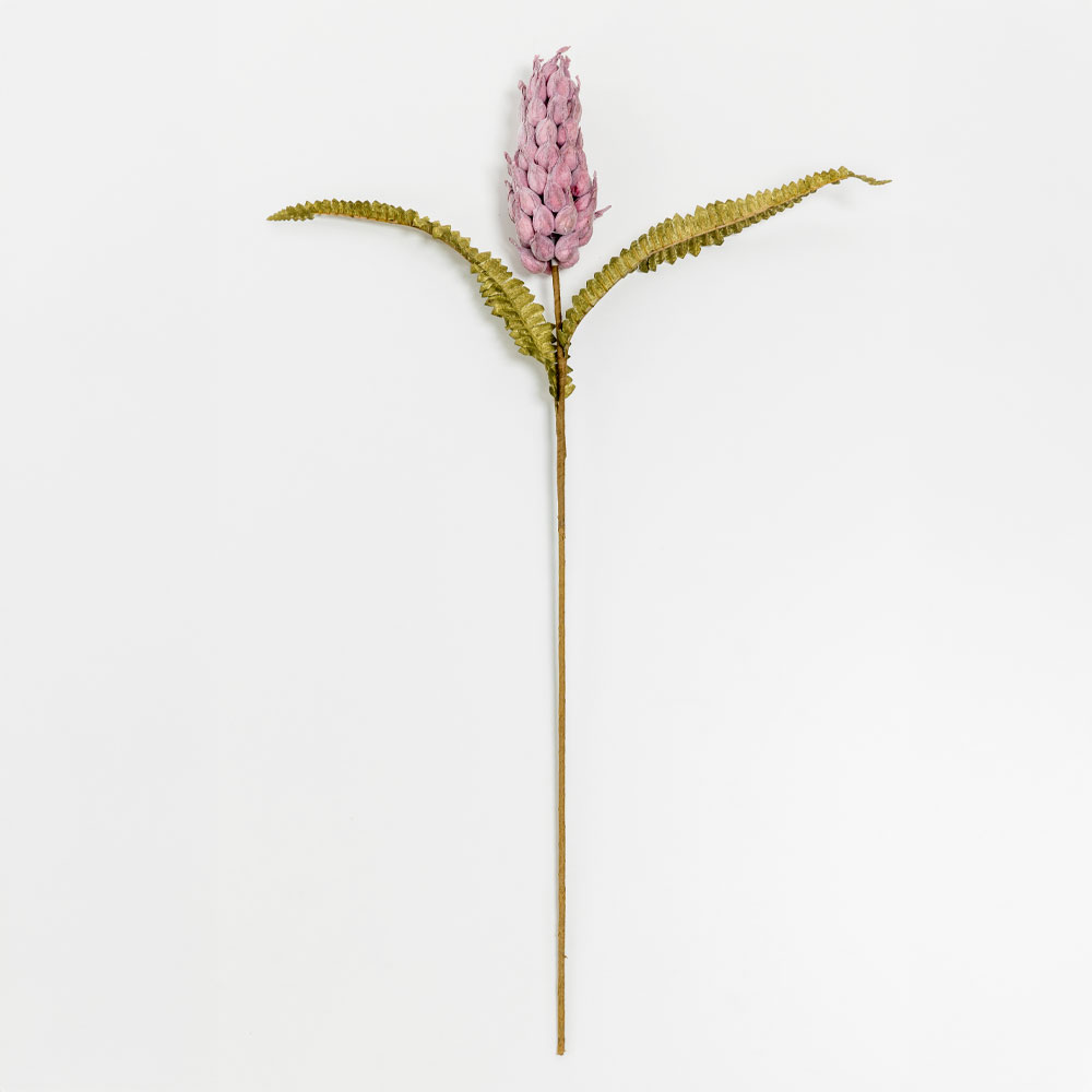 SPRING SPLENDOR ΛΟΥΛΟΥΔΙ ΤΕΧΝΗΤΟ 75cm FOAM ΜΩΒ ΠΡΑΣΙΝΟ PVC