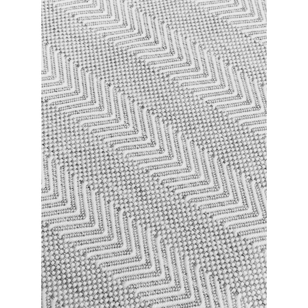 VISHAL ΧΑΛΙ ΕΞΩΤΕΡΙΚΟΥ ΧΩΡΟΥ 150x200cm PP ΓΚΡΙ ΛΕΥΚΟ