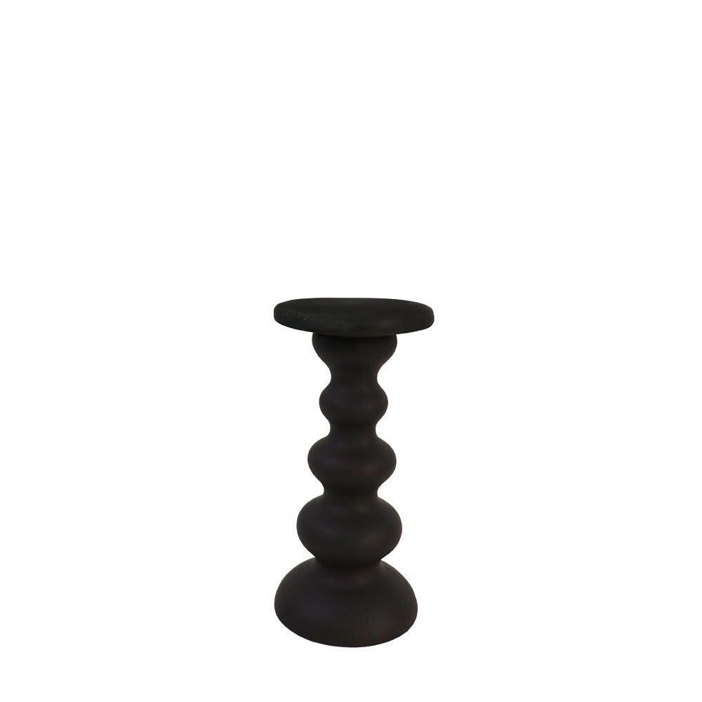 ALISI ΔΙΑΚΟΣΜΗΤΙΚΟ ΚΗΡΟΠΗΓΙΟ 10x10x21cm POLYRESIN ΜΑΥΡΟ