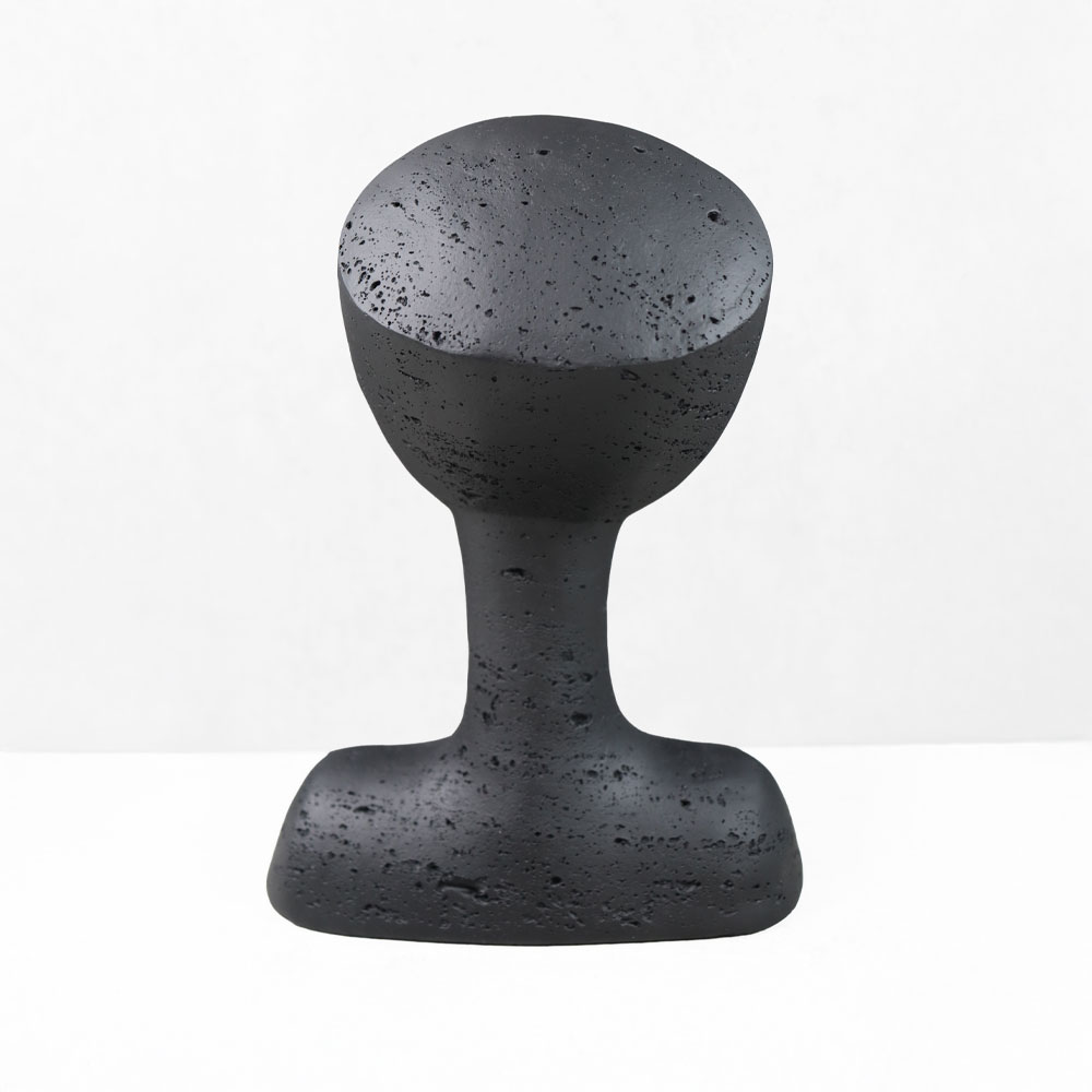 AURA II ΔΙΑΚΟΣΜΗΤΙΚΟ ΠΡΟΣΩΠΟ 19x14x26cm RESIN ΜΑΥΡΟ