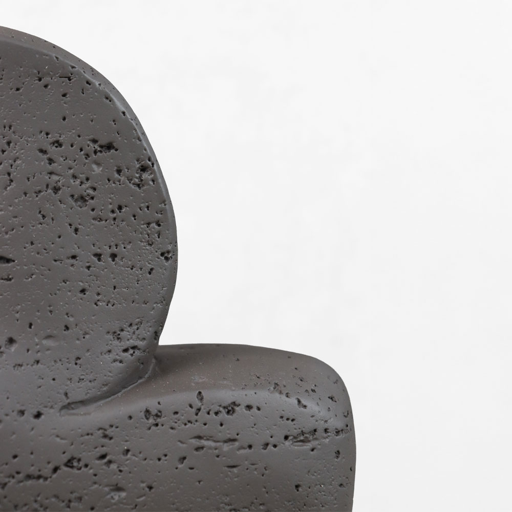 ARCHON I ΔΙΑΚΟΣΜΗΤΙΚΟ ΑΛΟΓΟ 17x8x22cm RESIN ΚΑΦΕ ΣΚΟΥΡΟ
