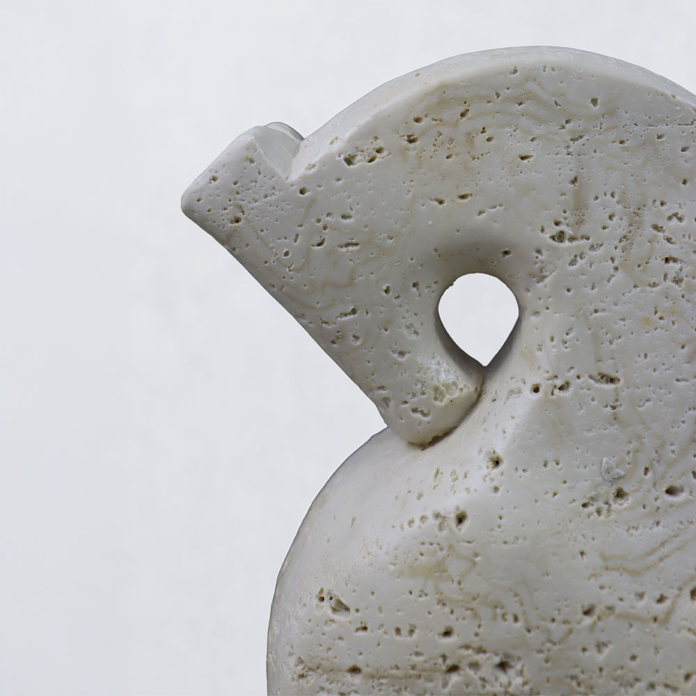ARCHON II ΔΙΑΚΟΣΜΗΤΙΚΟ ΑΛΟΓΟ 17x8x22cm RESIN ΜΠΕΖ