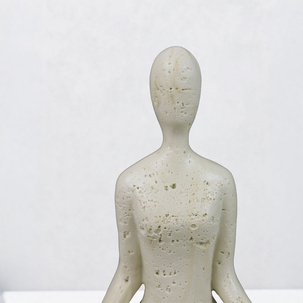 MORPH III ΔΙΑΚΟΣΜΗΤΙΚΟ ΣΩΜΑ 13x8x18cm RESIN ΜΠΕΖ