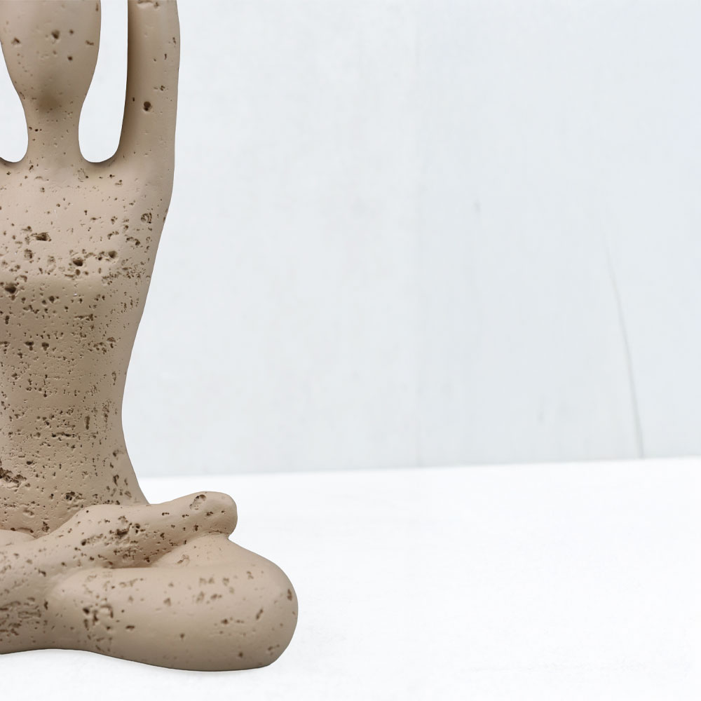 MORPH IV ΔΙΑΚΟΣΜΗΤΙΚΟ ΣΩΜΑ 13x8x21cm RESIN ΚΑΦΕ