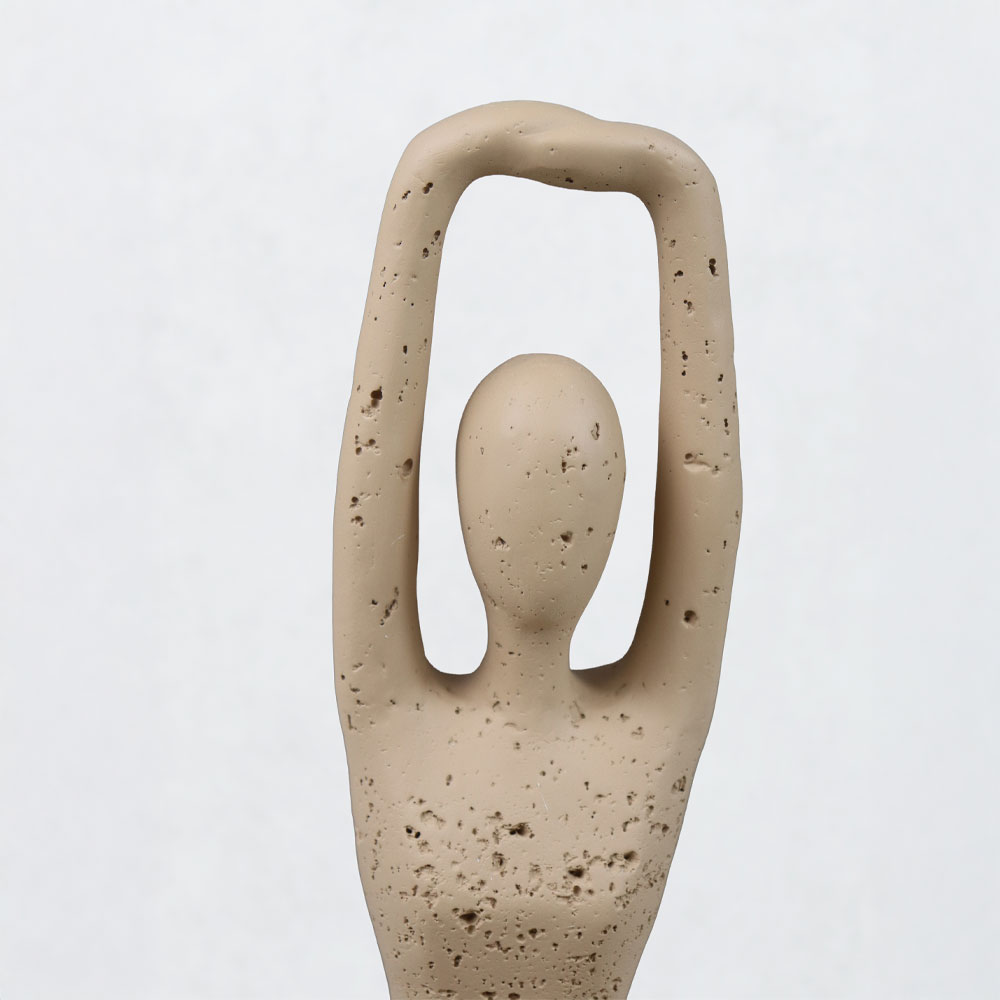 MORPH IV ΔΙΑΚΟΣΜΗΤΙΚΟ ΣΩΜΑ 13x8x21cm RESIN ΚΑΦΕ