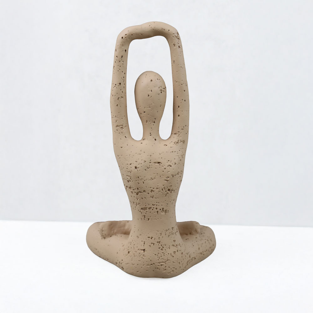 MORPH IV ΔΙΑΚΟΣΜΗΤΙΚΟ ΣΩΜΑ 13x8x21cm RESIN ΚΑΦΕ