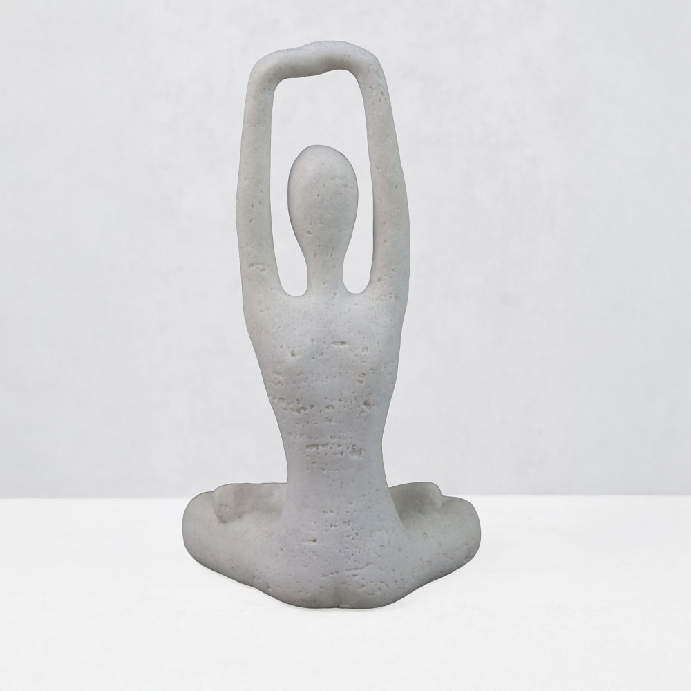 MORPH V ΔΙΑΚΟΣΜΗΤΙΚΟ ΣΩΜΑ 13x8x21cm RESIN ΑΣΠΡΟ