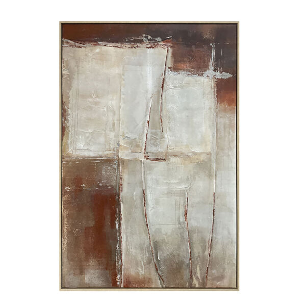 AETHER ΠΙΝΑΚΑΣ ΔΙΑΚΟΣΜΗΤΙΚΟΣ ΜΕ ΚΟΡΝΙΖΑ 80x120x4cm ΚΑΜΒΑΣ ΠΟΛΥΧΡΩΜΟ ΞΥΛΟ