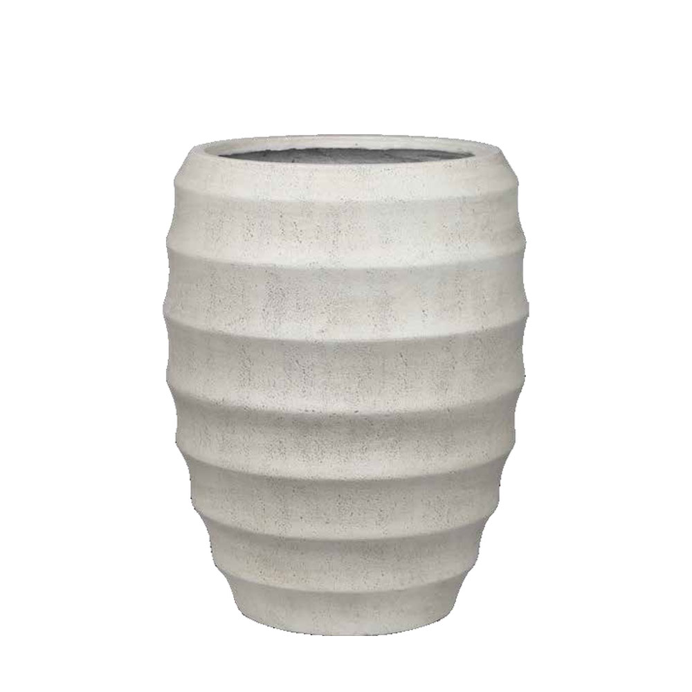 FLORRA ΚΑΣΠΩ 36x36x46cm MgO ΓΚΡΙ ΑΝΟΙΧΤΟ