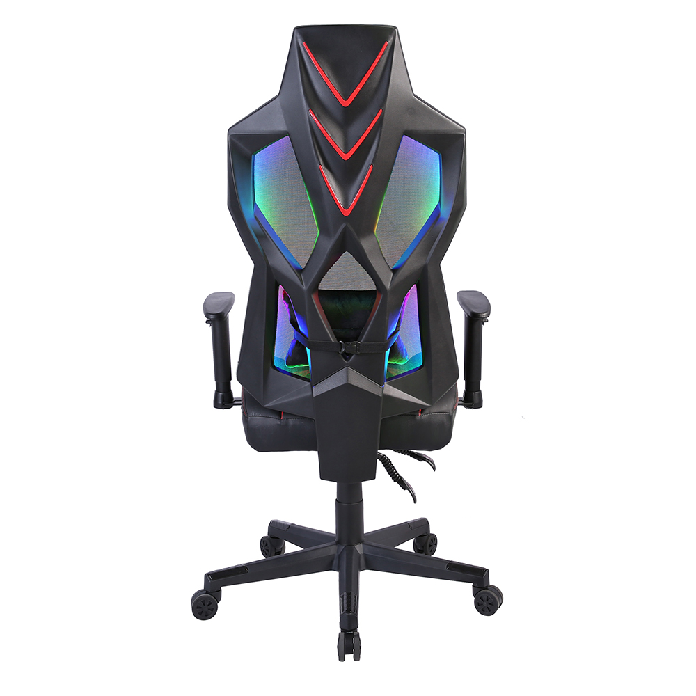 STORM ΚΑΡΕΚΛΑ GAMING ΓΡΑΦΕΙΟΥ ΜΑΥΡΟ ΚΟΚΚΙΝΟ 50x73x135cm