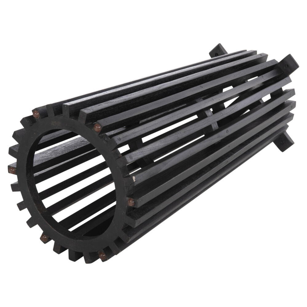 ΒΑΣΗ BAR STAND ΕΣΩΤ.ΧΩΡΟΥ ΜΕΣ.ΥΨΟΥΣ ΣΤΡΟΓΓΥΛΗ FB99857.12 MINDI ΞΥΛΟ ΣΕ ΜΑΥΡΟ Φ40x90Υεκ.