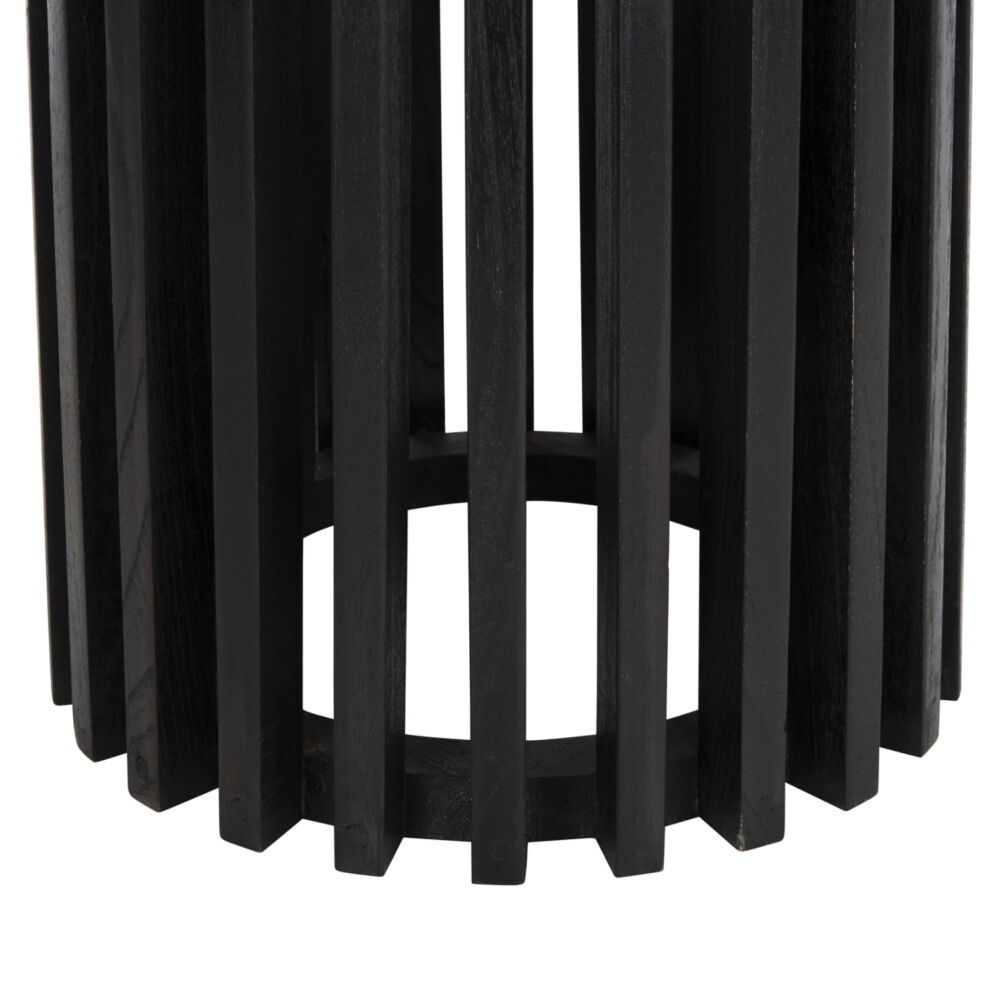 ΒΑΣΗ BAR STAND ΕΣΩΤ.ΧΩΡΟΥ ΜΕΣ.ΥΨΟΥΣ ΣΤΡΟΓΓΥΛΗ FB99857.12 MINDI ΞΥΛΟ ΣΕ ΜΑΥΡΟ Φ40x90Υεκ.