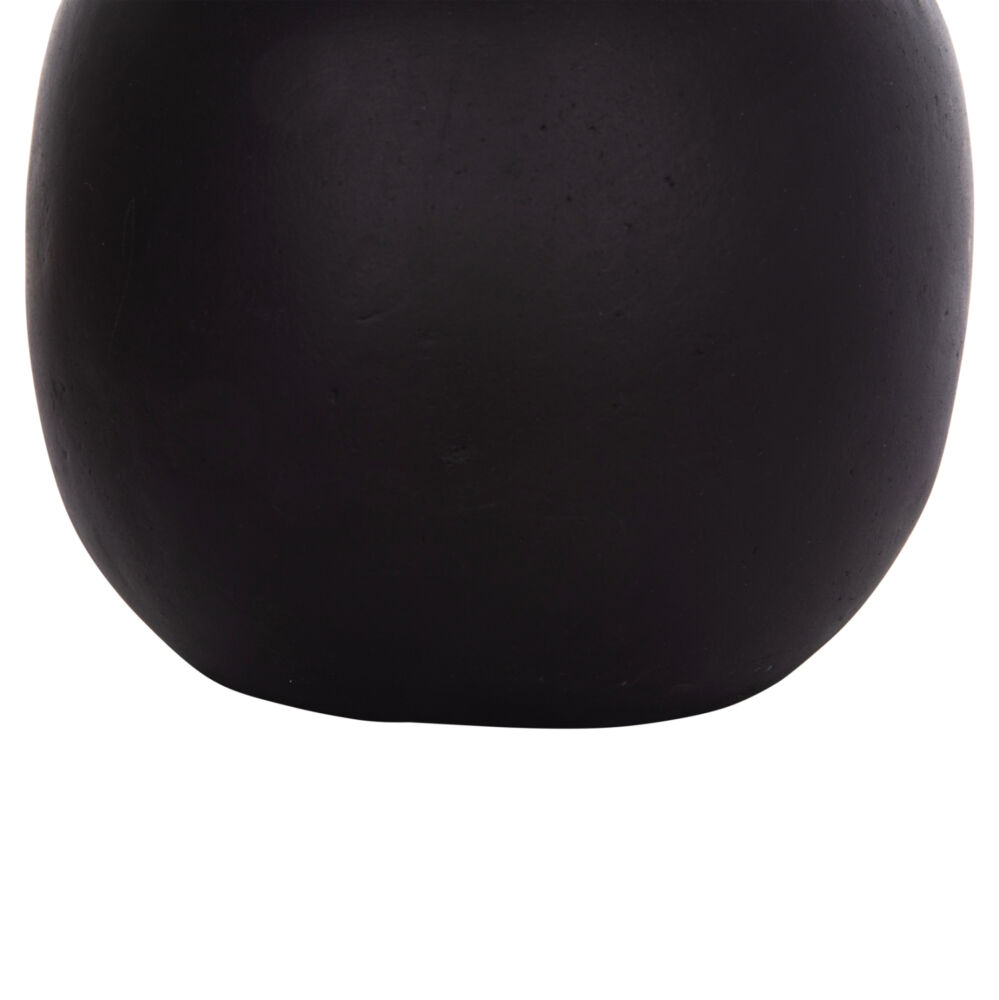 ΕΠΙΤΡΑΠΕΖΙΟ ΔΙΑΚΟΣΜΗΤΙΚΟ ΒΑΖΟ FB94675.01L TΕΡΑΚΟΤΑ ΣΕ ΜΑΥΡΟ--Φ22x20Υεκ.