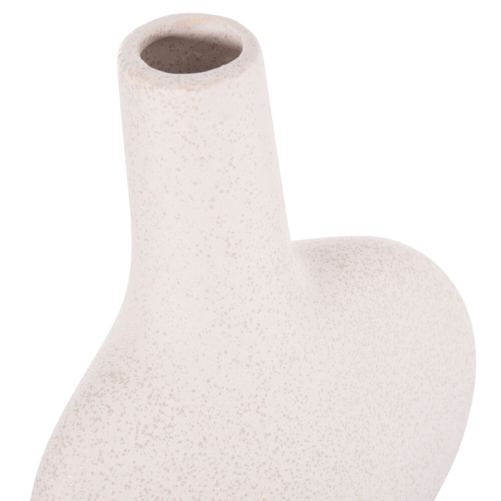 ΕΠΙΤΡΑΠΕΖΙΟ ΚΕΡΑΜΙΚΟ ΔΙΑΚΟΣΜΗΤΙΚΟ FB94620.01 ΚΡΥΣΤΑΛΛ.ΥΠΟΛΕΥΚΟ 19x7,5x33,5Υεκ